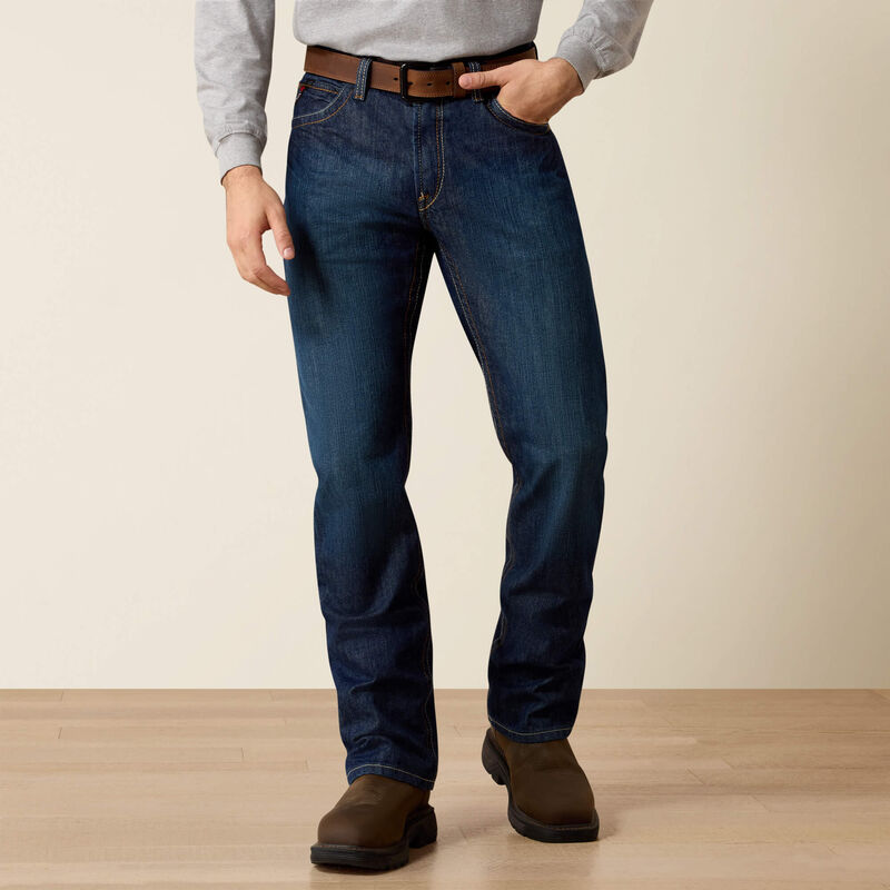 Ariat, FR M4 Relaxed Basic Boot Cut Jean, 10012555, Shale