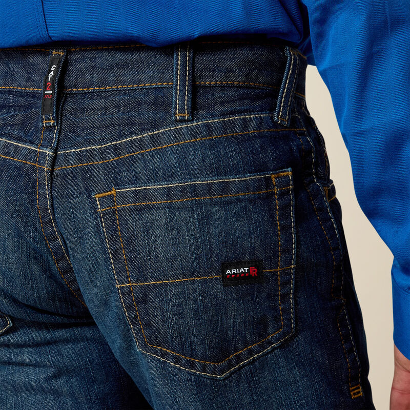 Ariat, FR M5 Straight Basic Stackable Straight Leg Jean, 10015166, Shale