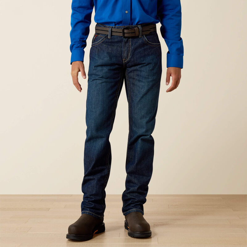 Ariat, FR M5 Straight Basic Stackable Straight Leg Jean, 10015166, Shale