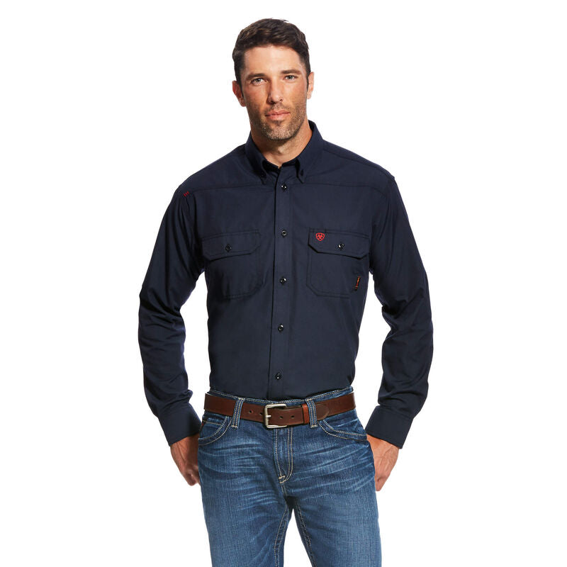 Ariat FR Featherlight Work Shirt 10022899 Navy