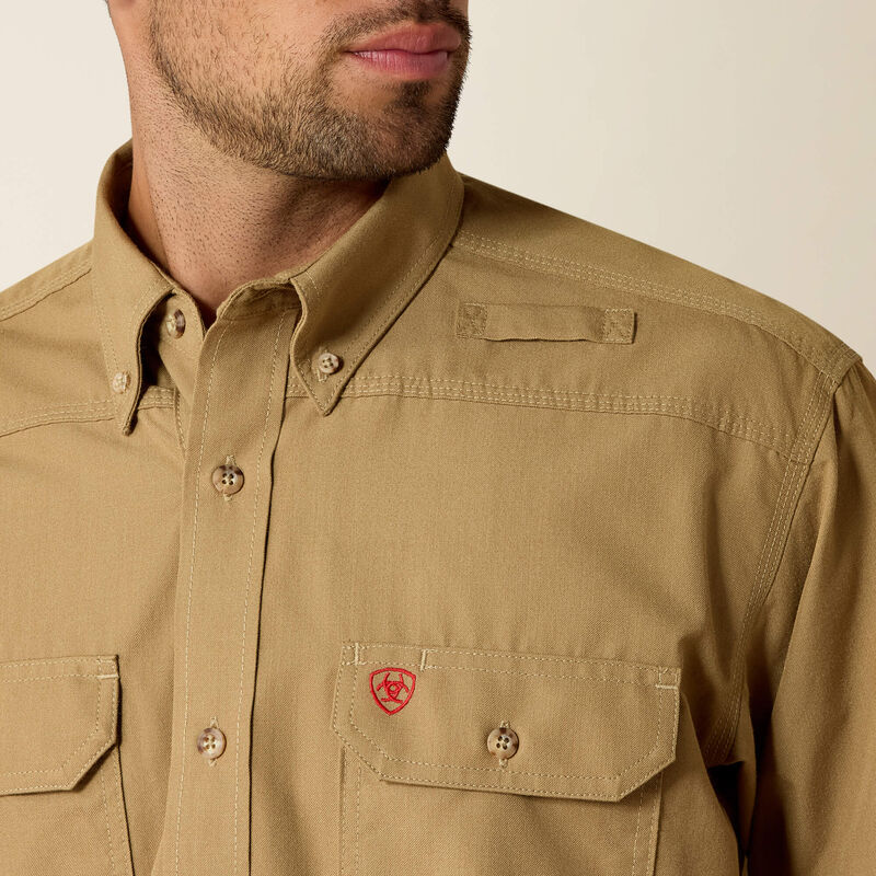 Ariat FR Featherlight Work Shirt khaki 10031015