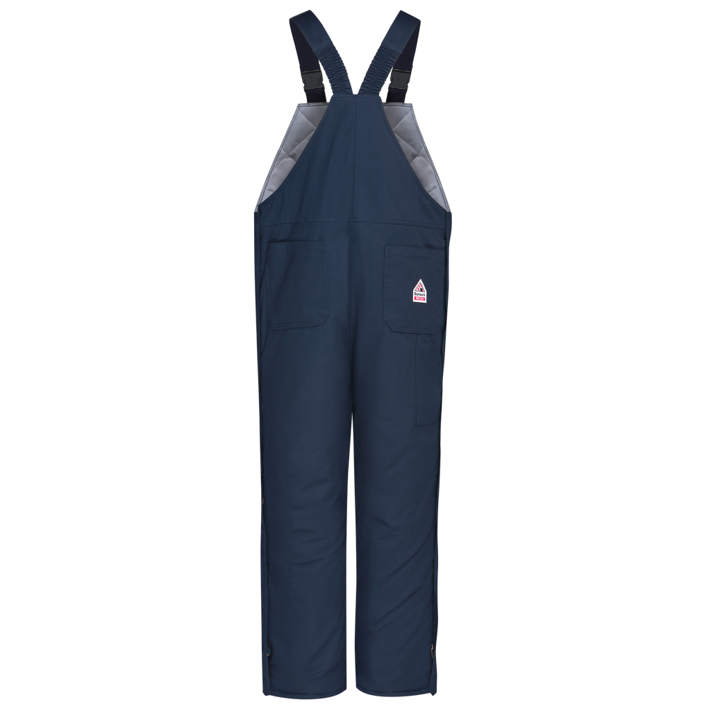 Bulwark Men's Midweight Excel FR® Deluxe Insulated Bib Overall BLC8NV