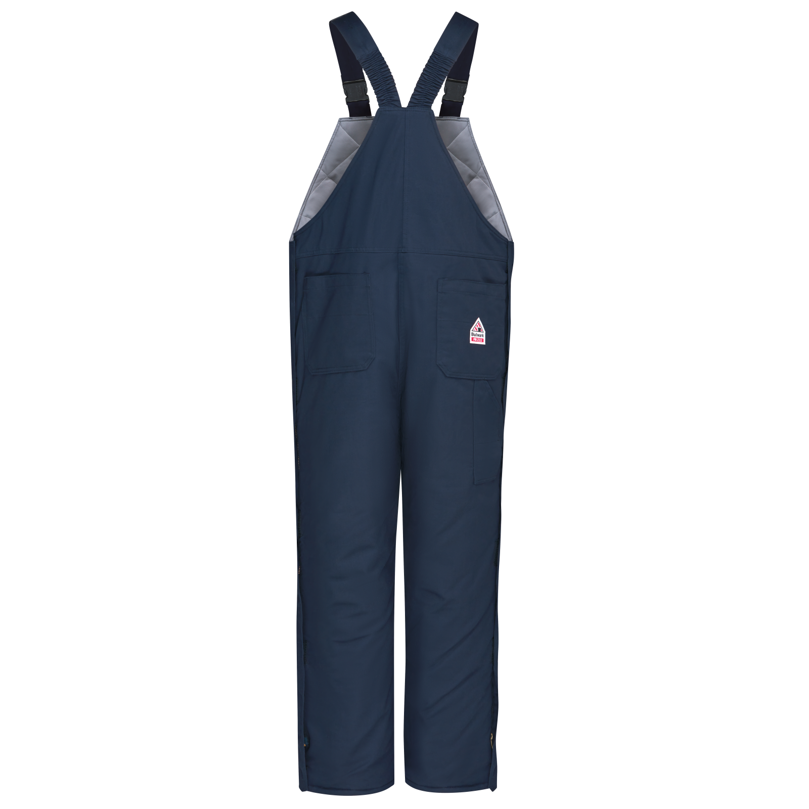 Bulwark Men's Midweight Excel FR® Deluxe Insulated Bib Overall BLC8NV