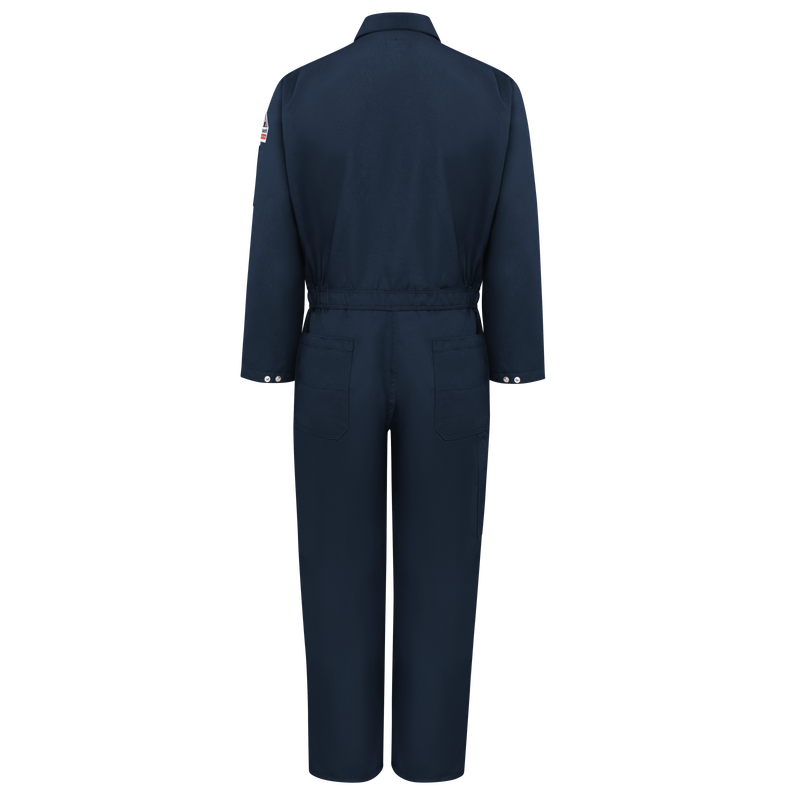 Bulwark, Men's Lightweight Nomex FR Premium Coverall, CNB2, Nomex 4.5 oz, Cat1, Navy