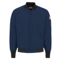 Bulwark, Men's Midweight Nomex FR Lined Team Jacket, JNT2, Nomex 6oz, Cat4, Navy
