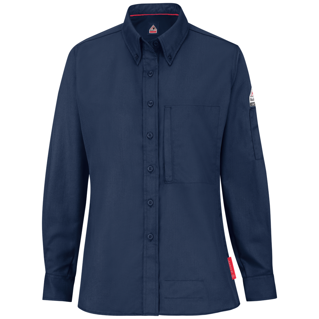 Bulwark iQ Series Women’s Midweight Comfort Woven Shirt QS51NV