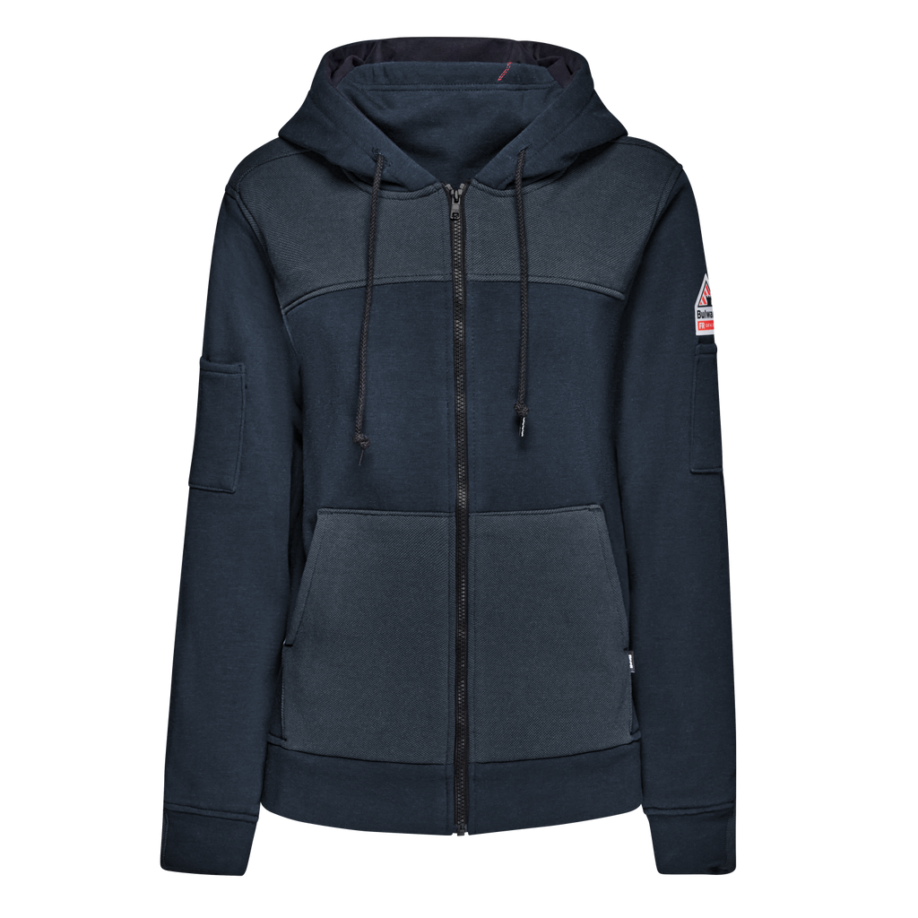 Bulwark Women's FR Fleece Full Zip Hoodie SMM7NV