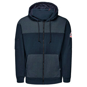 Bulwark Men's FR Full Zip Hoodie with Face Mask SMM6NV