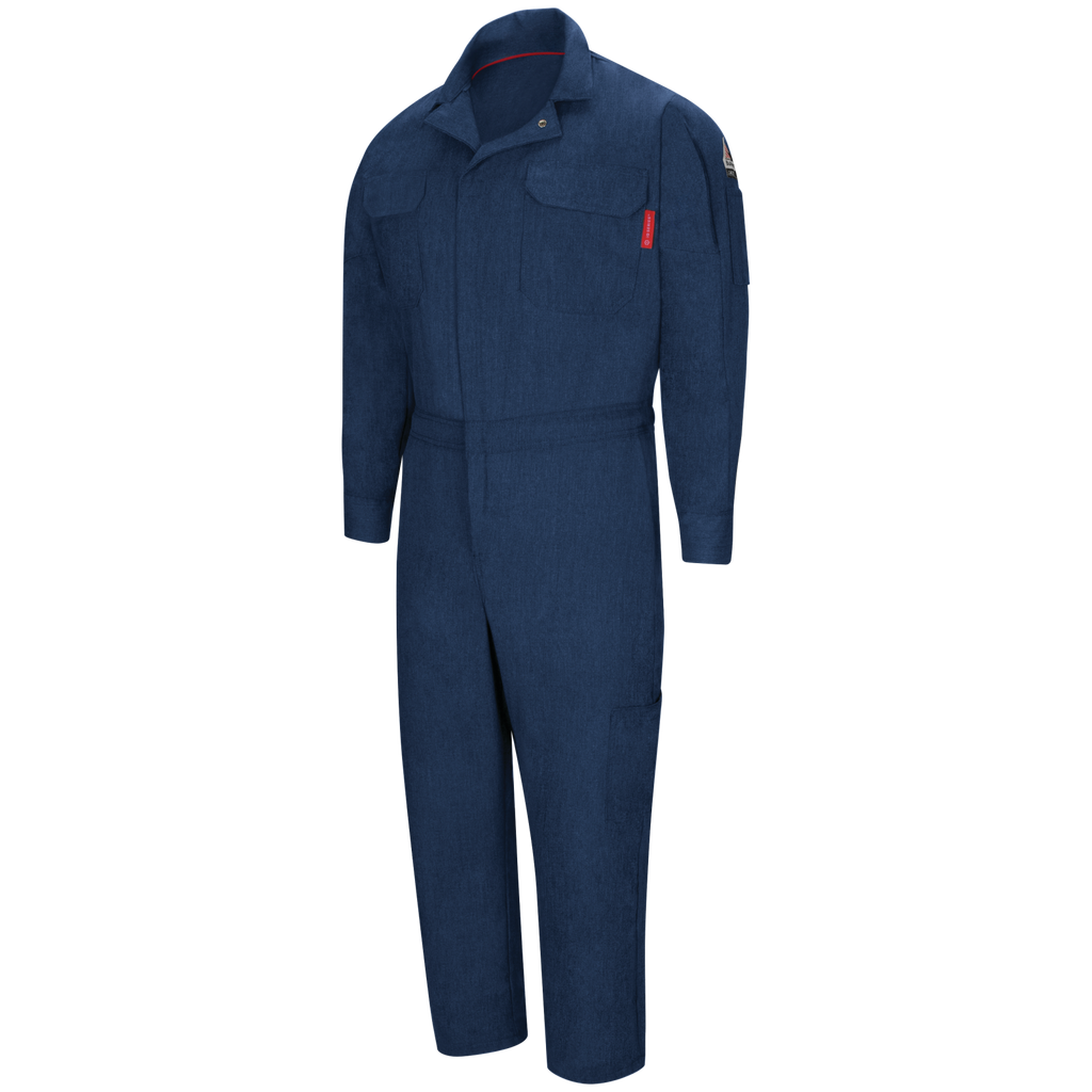 IQ Series Men's FR Mobility Coverall QC20 Navy & Grey