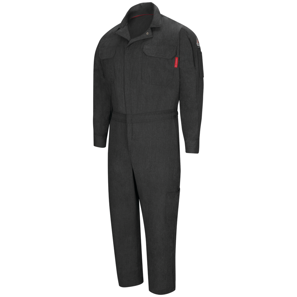 IQ Series Men's FR Mobility Coverall QC20 Navy & Grey
